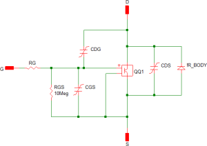 Level 2 SIMPLIS MOSFET